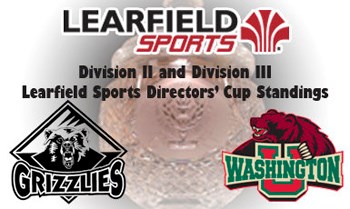First set of Learfield Sports Directors’ Cup Division II & Division III standings released
